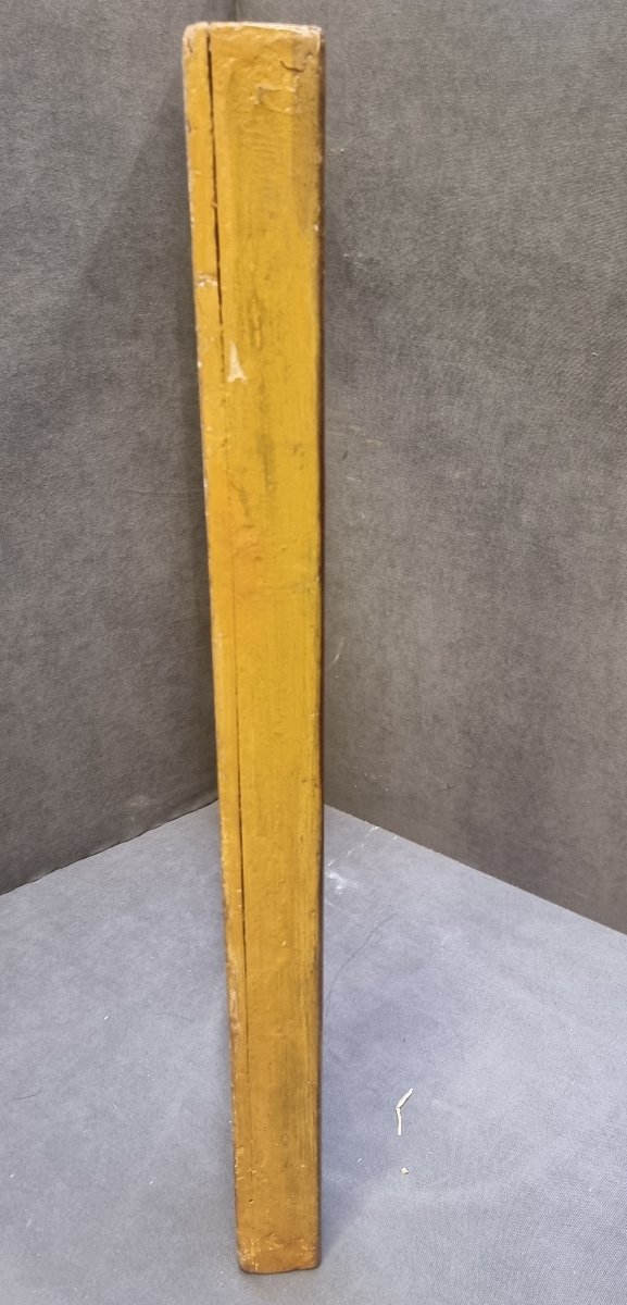 CADRE EN BOIS DORÉ ET LAQUÉ - FRANCE, XIXe SIÈCLE-photo-3