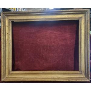 Cadre doré à la feuille - Salvator Rosa - Fabrication romaine  Première moitié du XVIIIe siècle