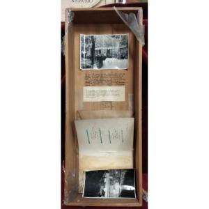 SCULPTURE - ŒUVRE DE  JOCHEN GERZ  PARIS 1973
