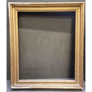 Salvador Rosa Frame With Pale Gold Plating - Rome, Early 18th Century