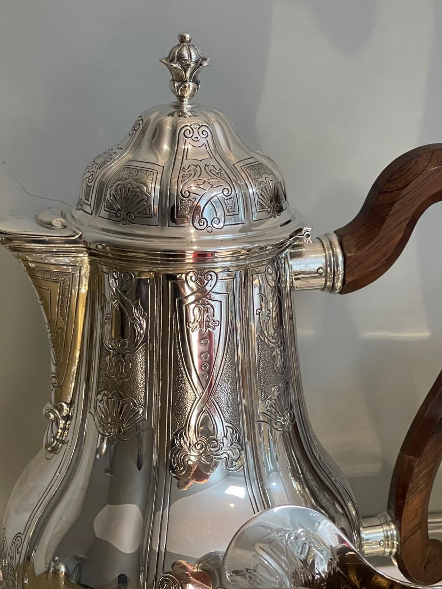Wolfers Silver Plate Coffee And Tea Set 800/1000 -photo-2