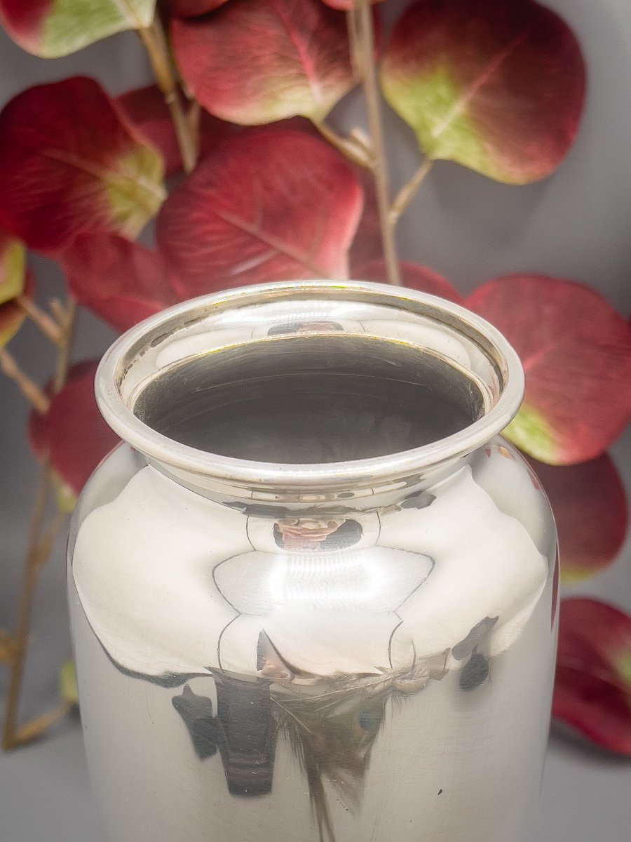 Tiffany & Co Japanese Vase In Sterling Silver 925/1000-photo-3