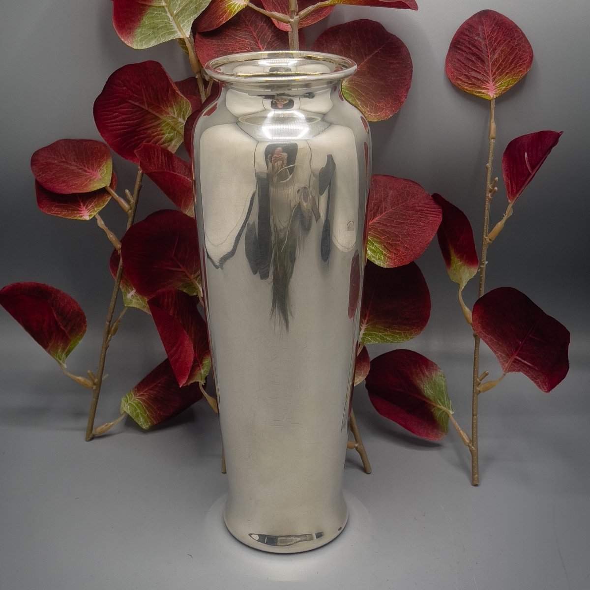 Tiffany & Co Japanese Vase In Sterling Silver 925/1000