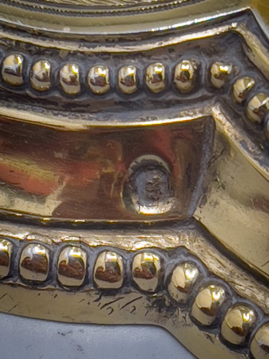 Ciborium In Silver Vermeil 950/1000-photo-6