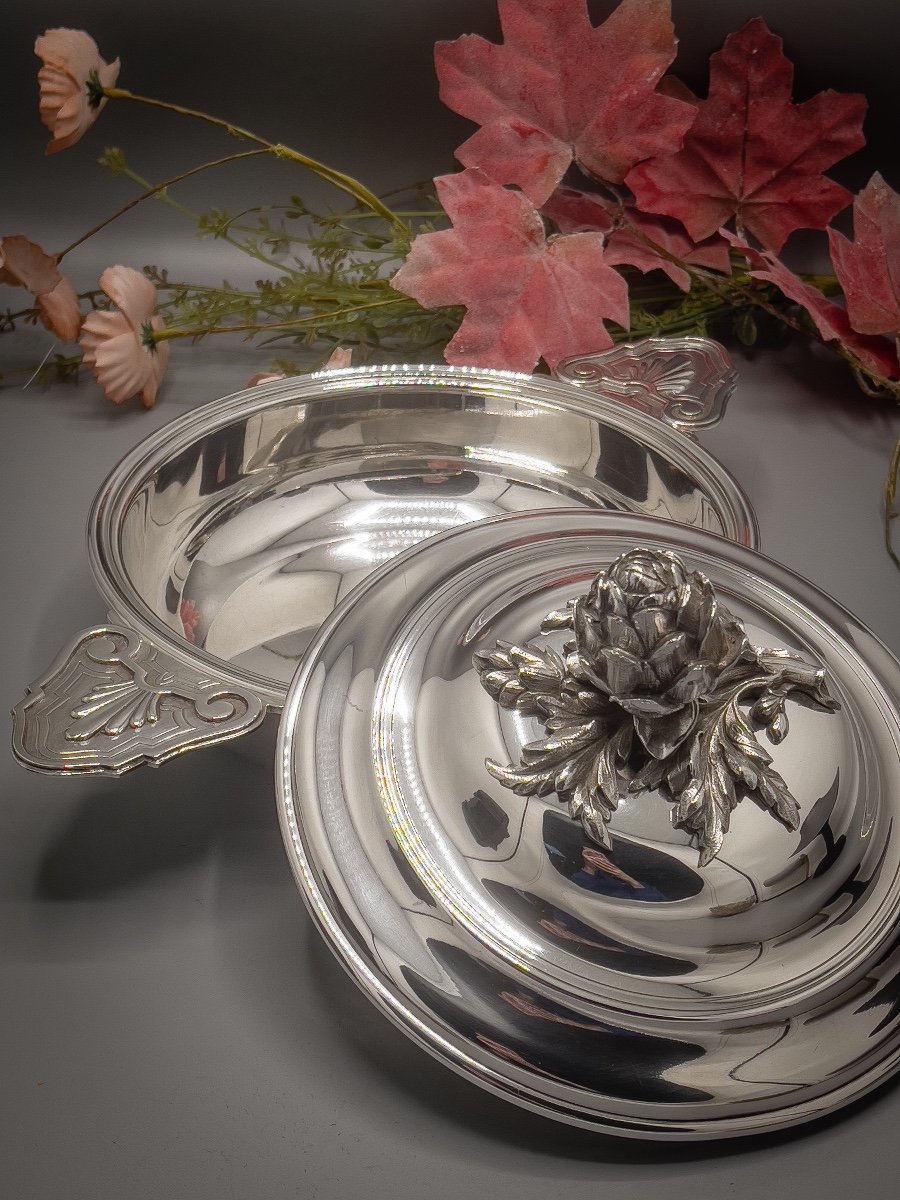 Emile Puiforcat, Bowl In Sterling Silver-photo-4