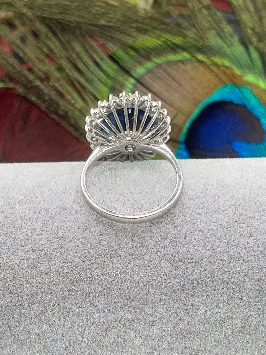 “pompadour” Ring, Belgian Work From The 70s-photo-4