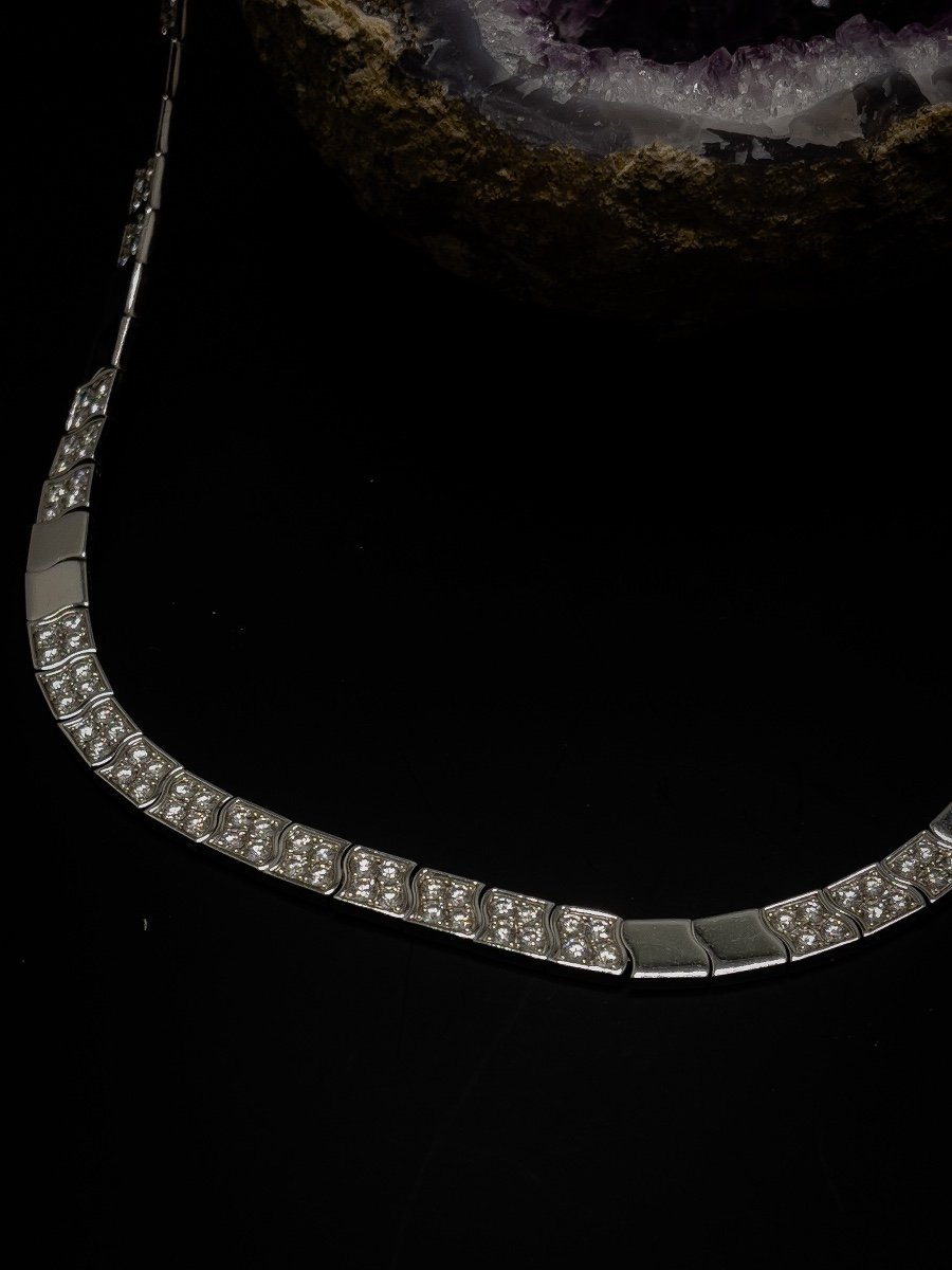 Piaget, 750/1000 White Gold Necklace-photo-4