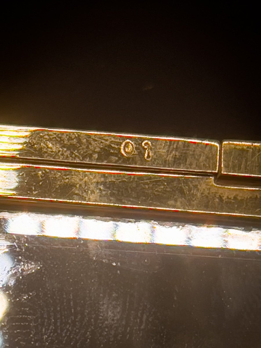 Exceptionnelle Minaudière En Or 18 K, émail Et Diamants-photo-5