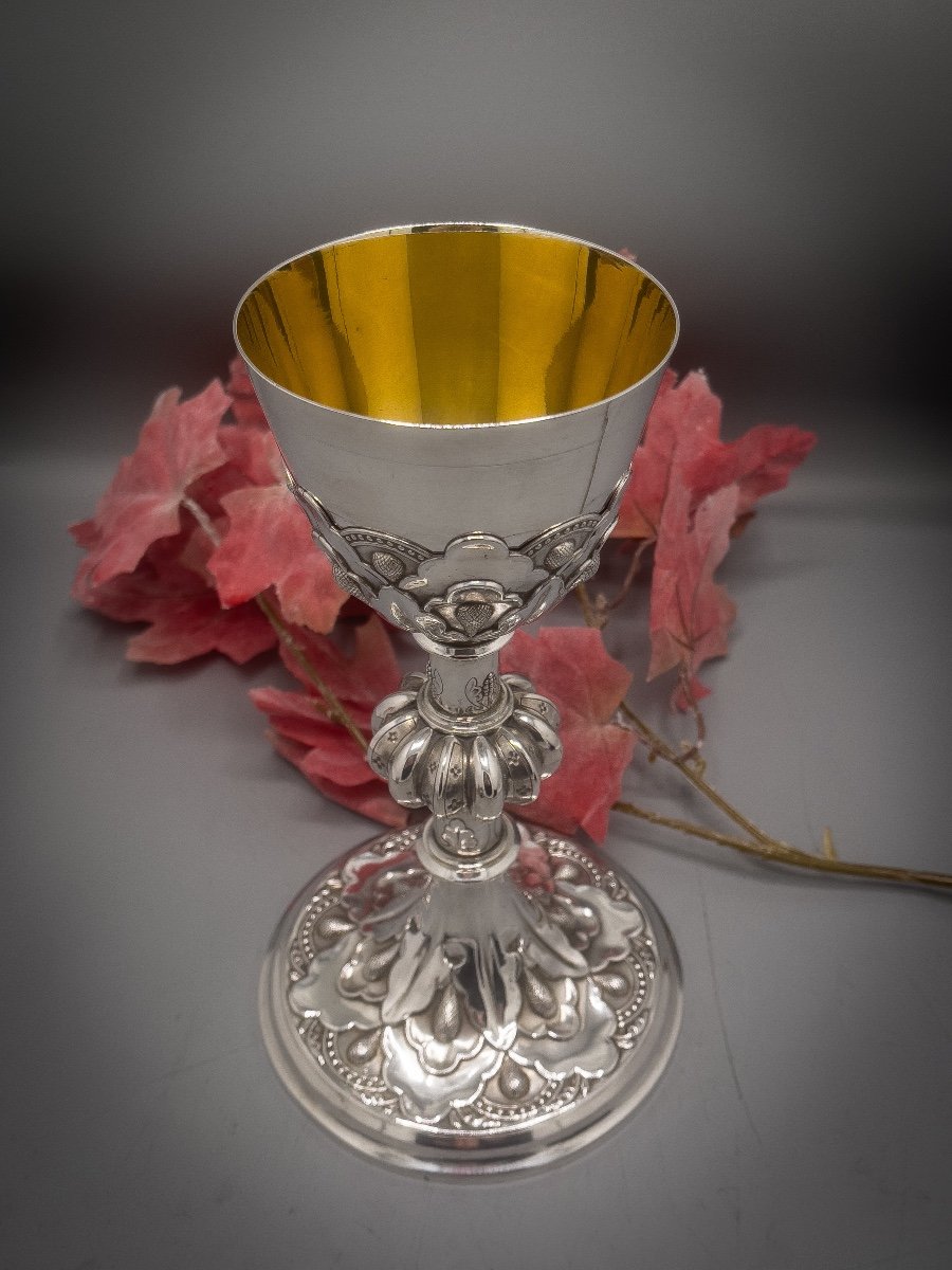 Calice En Argent Massif 950/1000 -photo-4