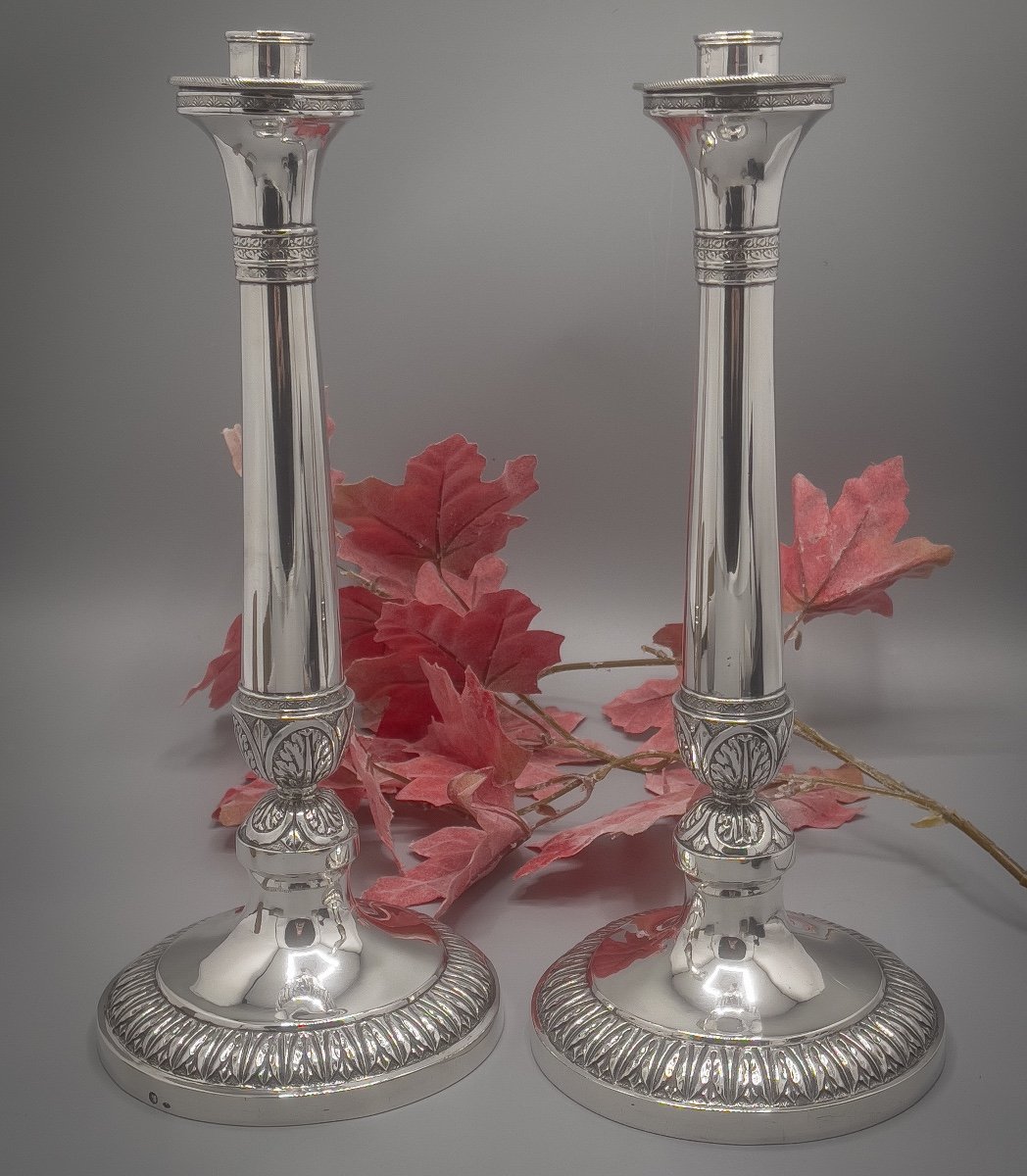 Pair Of Charles X Style Candlesticks