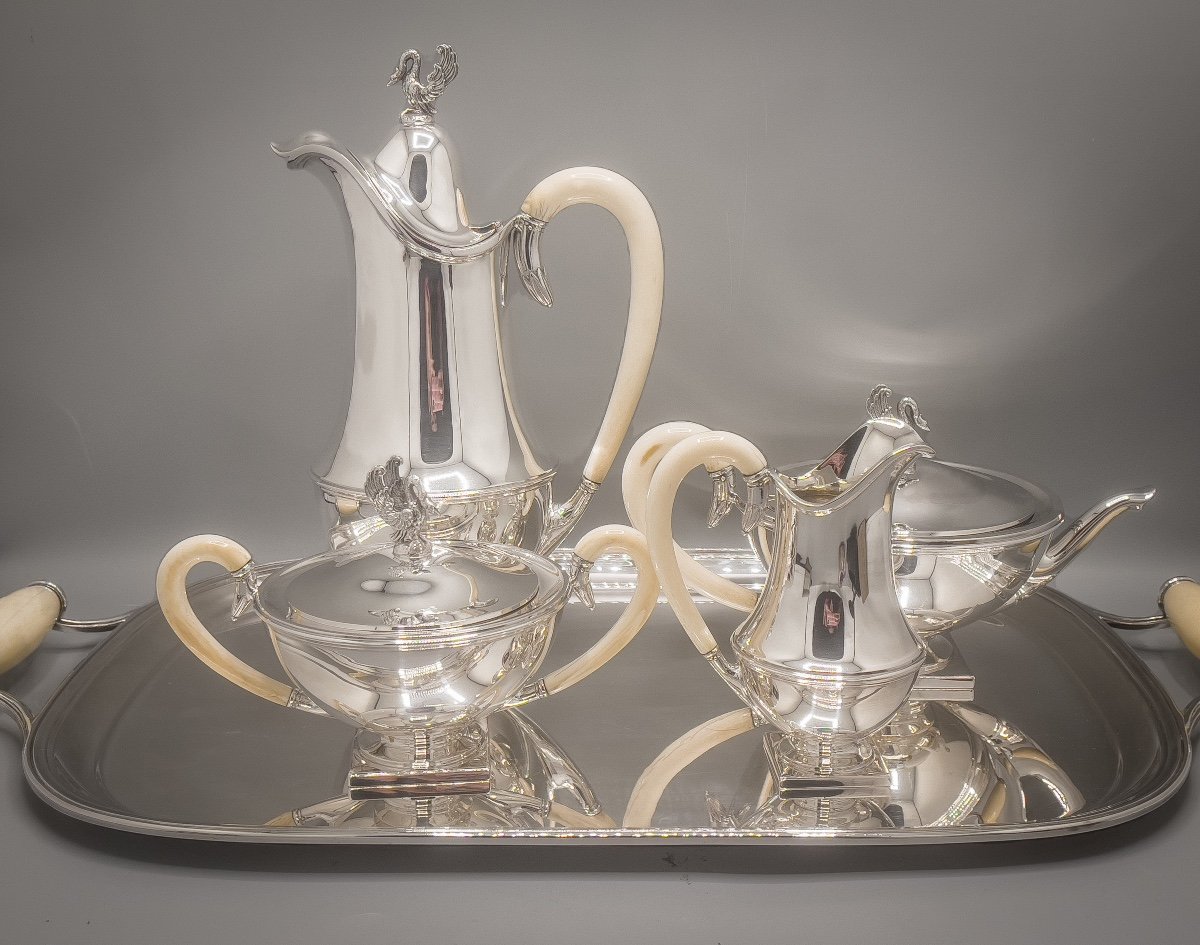 "wolfers & Frères, Spectacular Service In Sterling Silver-photo-2