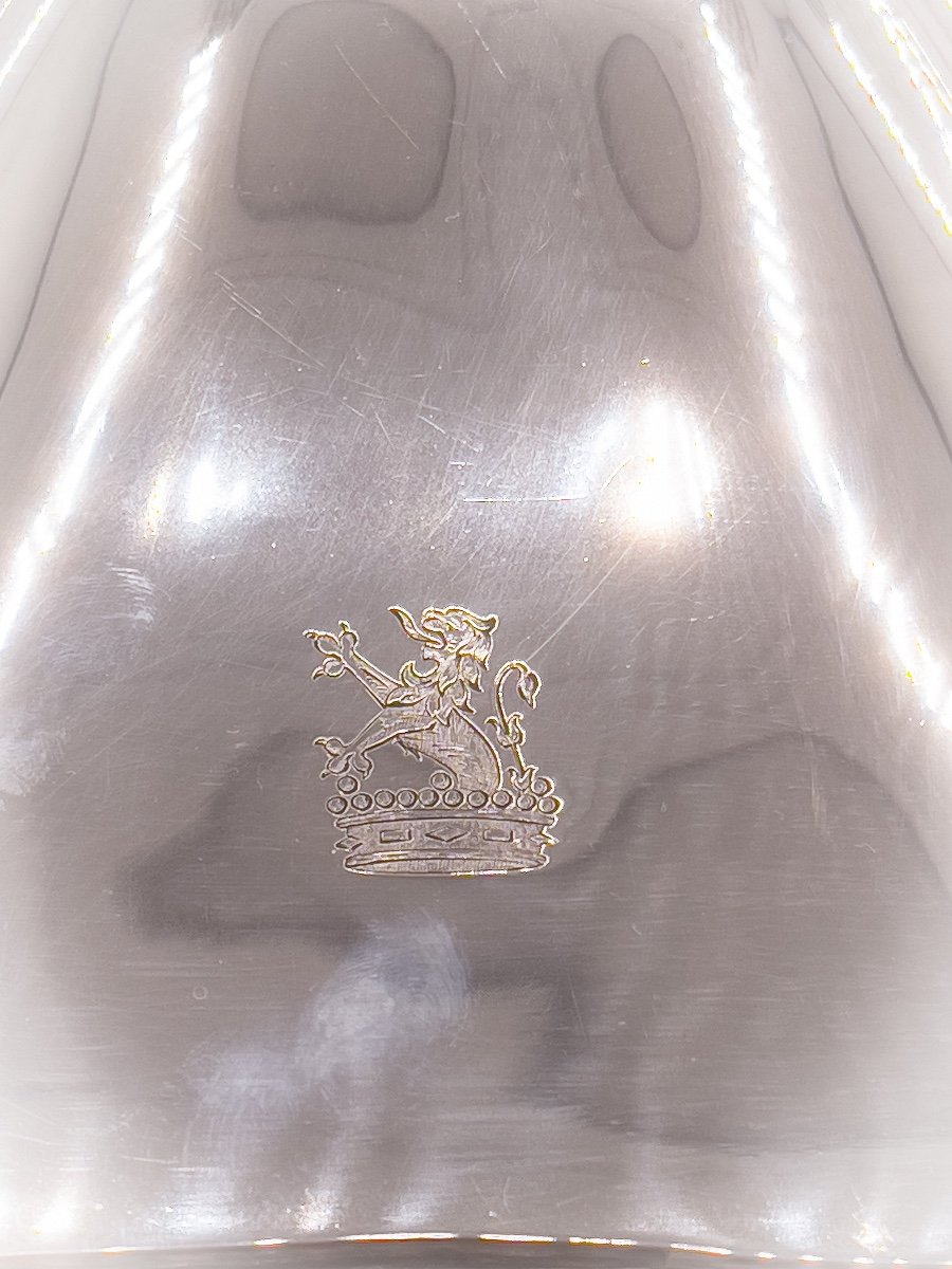 Spectacular Tureen In Silver 1 And Title 934/1000-photo-8