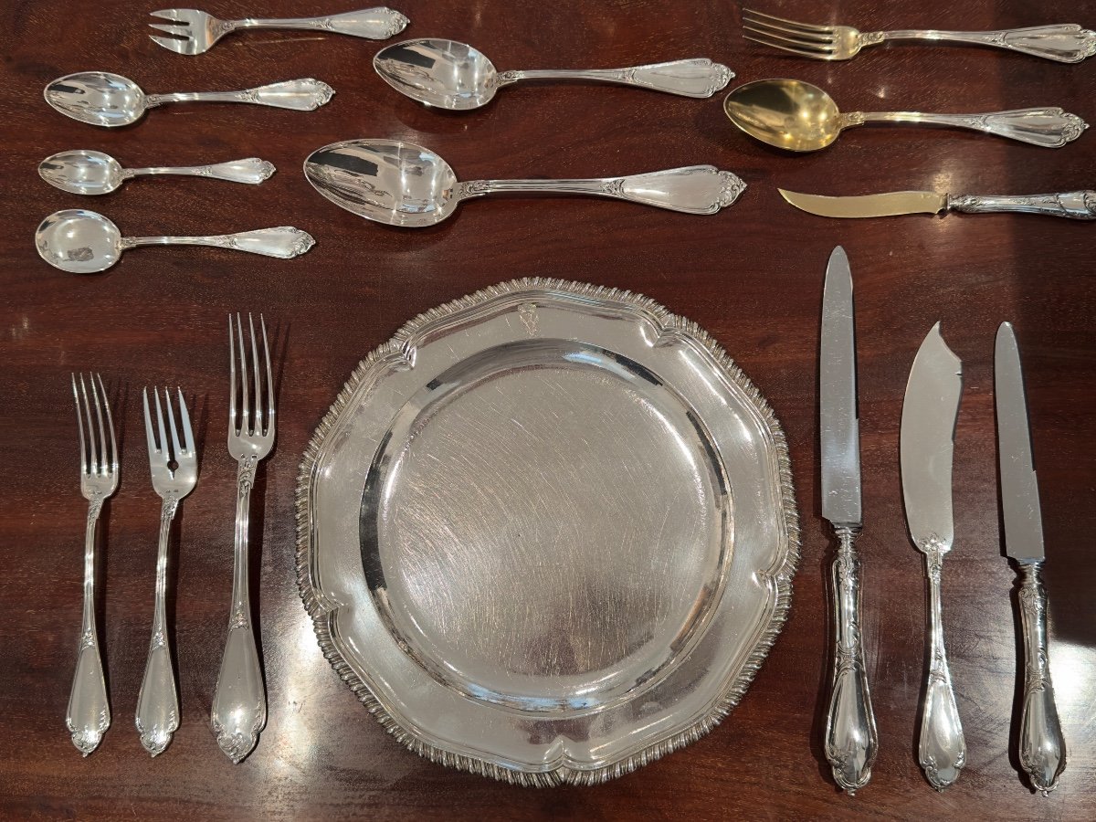 Wolfers Argent Massif 800/1000 Travail Belge Vers 1910 Style Louis XV