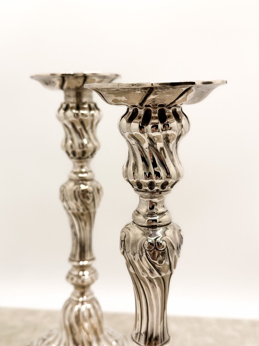 Mons 1775, Claude Louis Foncez Torso Candlesticks-photo-2