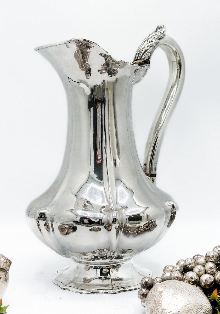 Verseuse En Argent Anglais époque 1839-photo-4