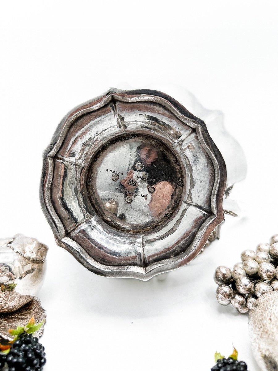 Verseuse En Argent Anglais époque 1839-photo-2
