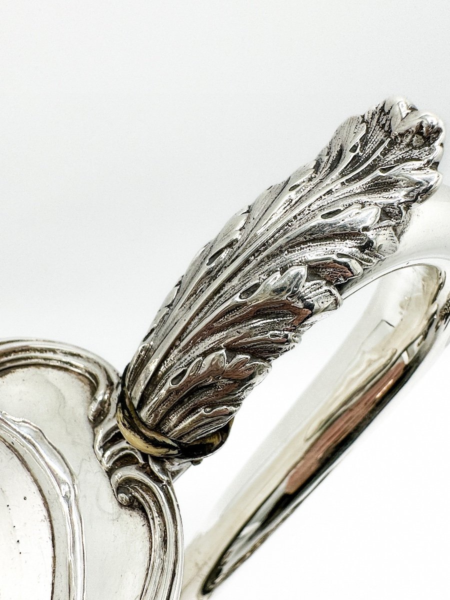 Verseuse En Argent Anglais époque 1839-photo-5