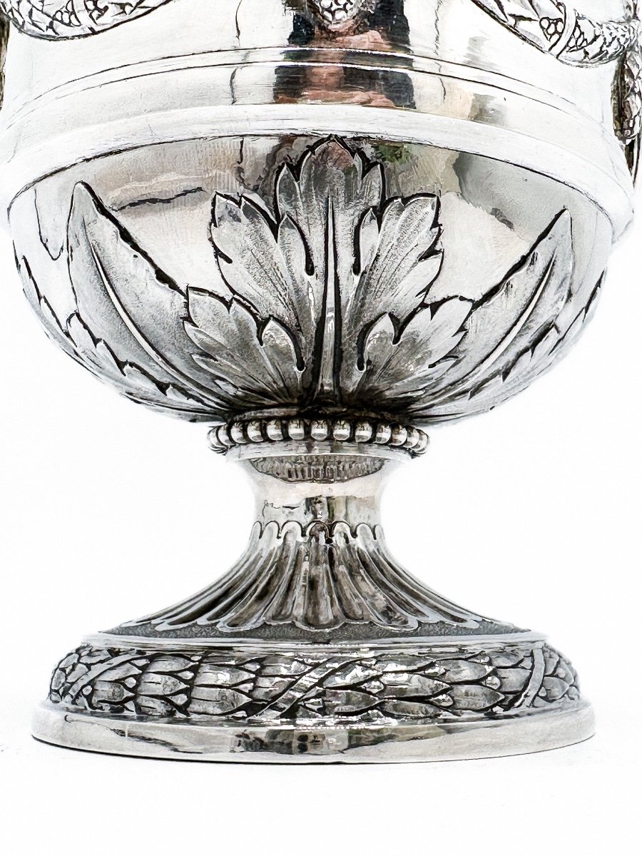 Jug In Sterling Silver, Louis XVI Style-photo-2