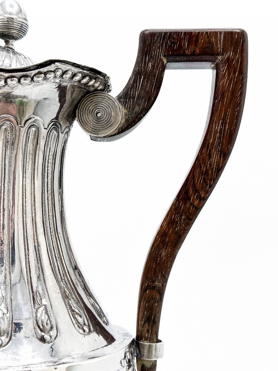 Jug In Sterling Silver, Louis XVI Style-photo-8