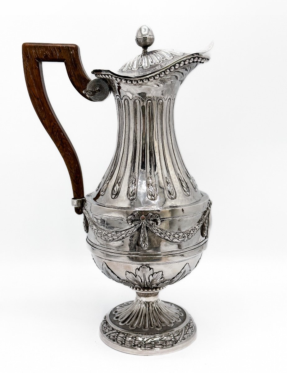 Jug In Sterling Silver, Louis XVI Style