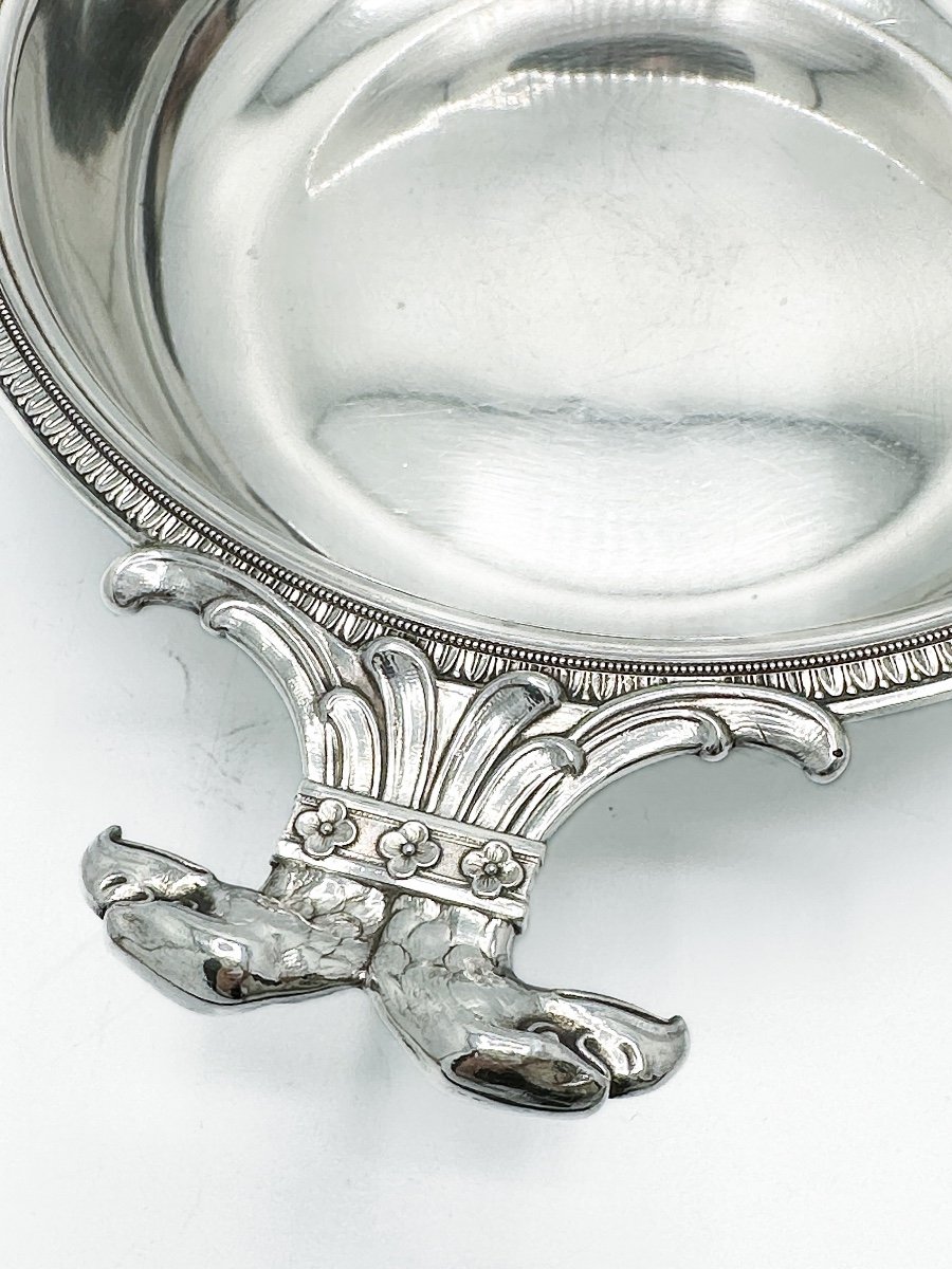 Vegetable Dish In Sterling Silver 950/1000-photo-2