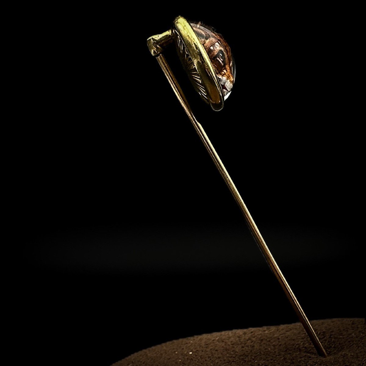 Tie Pin Adorned With An “essex-crystal”-photo-4