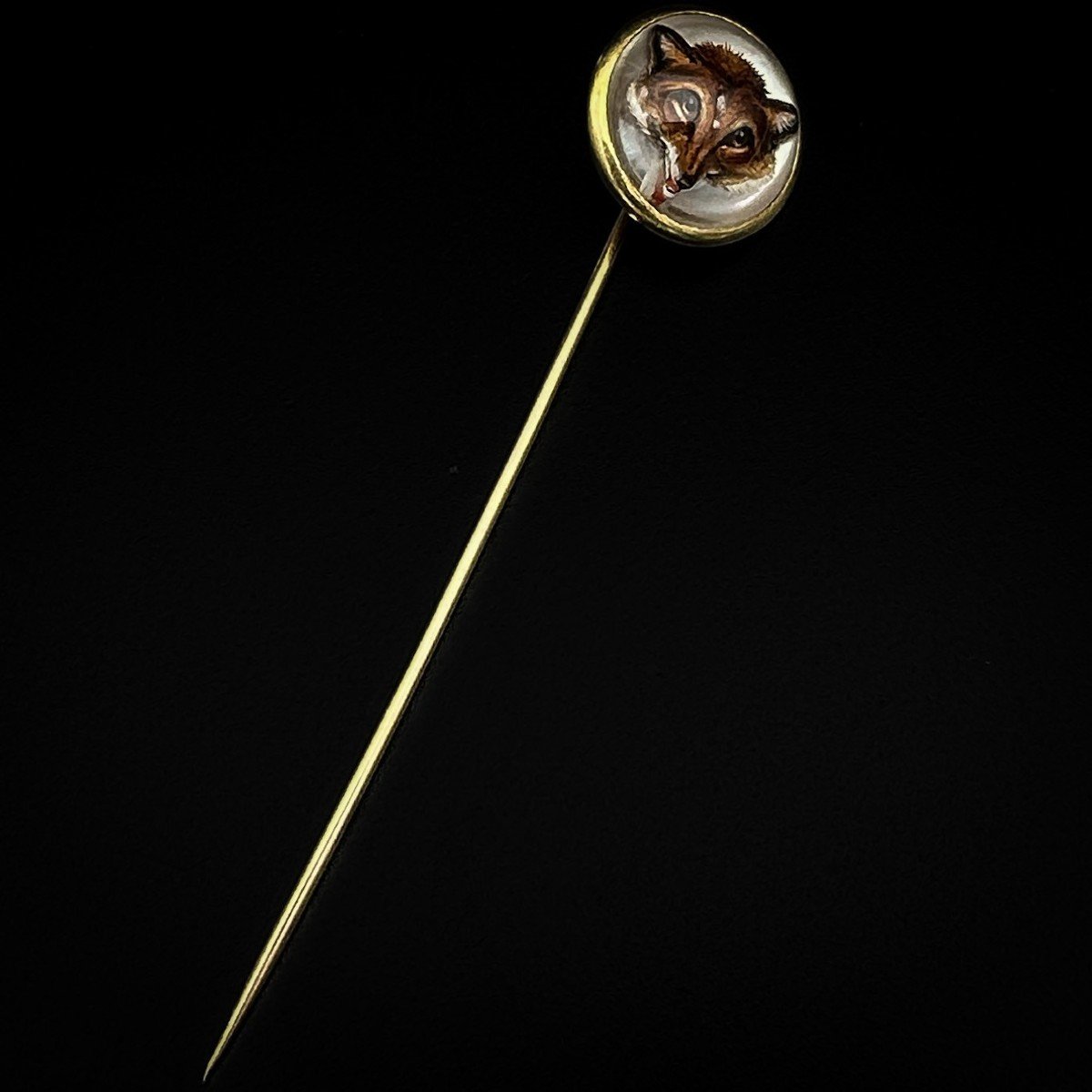 Tie Pin Adorned With An “essex-crystal”-photo-2