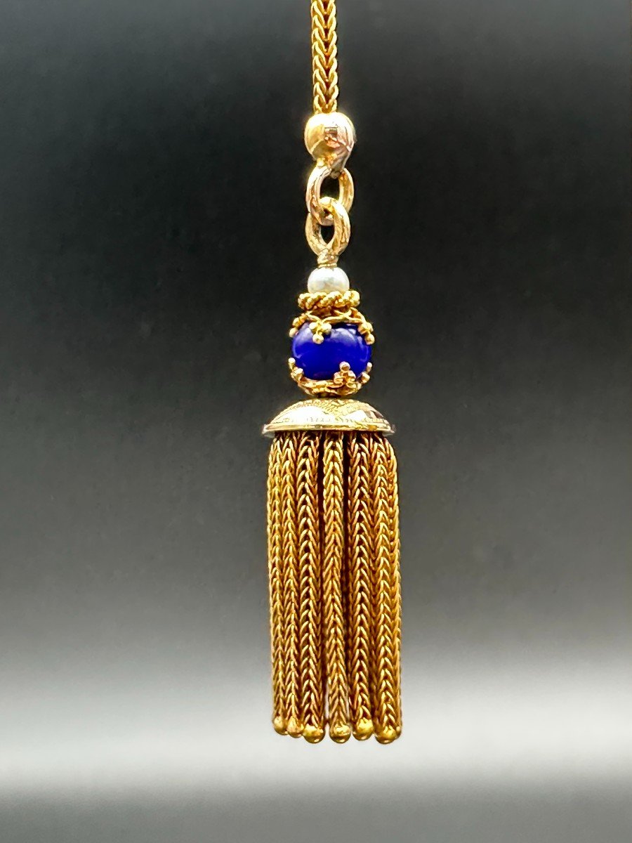 Napoleon III Fringe Earrings In 18k Yellow Gold-photo-1