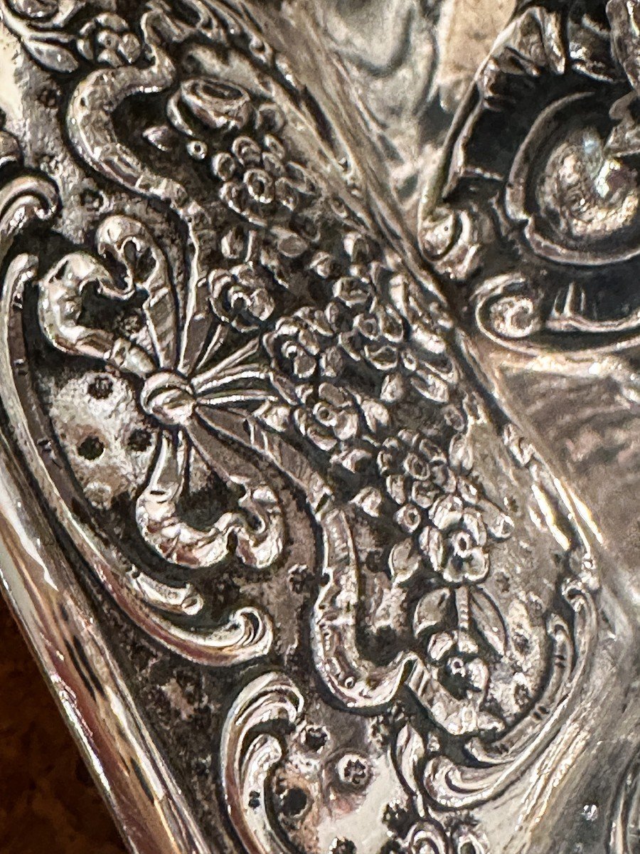 Rococo Service In Sterling Silver 800/1000-photo-7