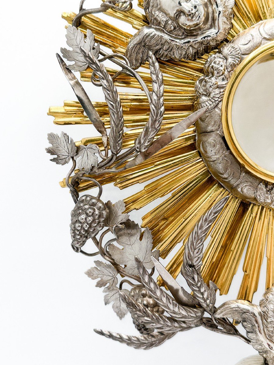 Grande Monstrance En Argent-photo-3