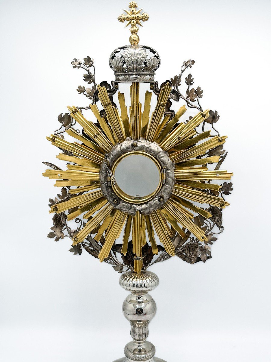 Grande Monstrance En Argent-photo-4