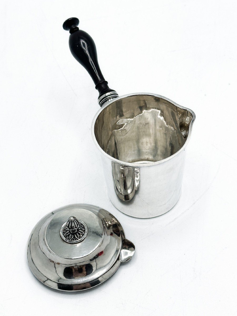 Selfish Jug With Side Handle Sterling Silver-photo-3