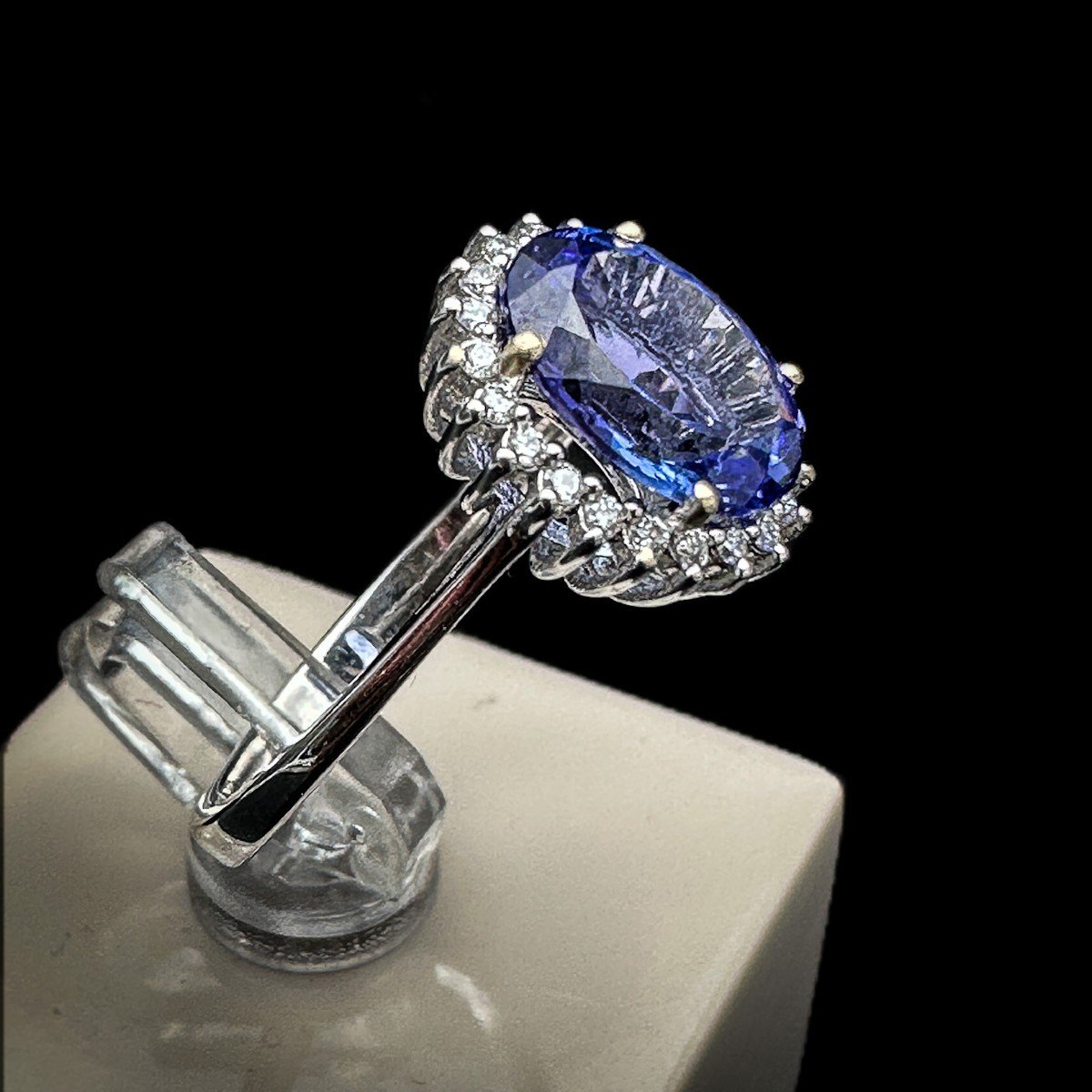 Bague Marguerite Tanzanite-photo-4