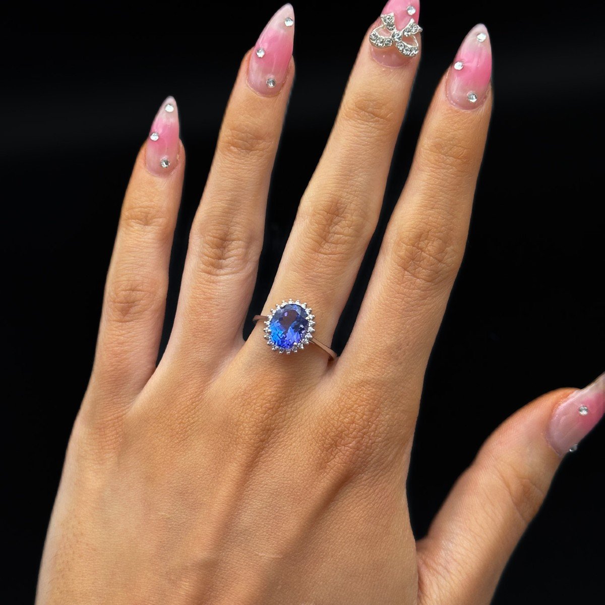 Bague Marguerite Tanzanite-photo-3
