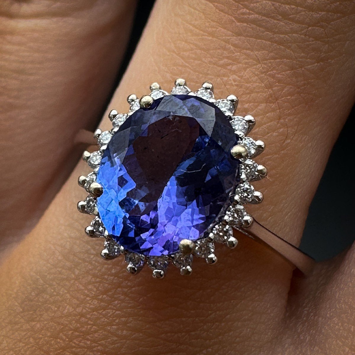 Bague Marguerite Tanzanite-photo-5