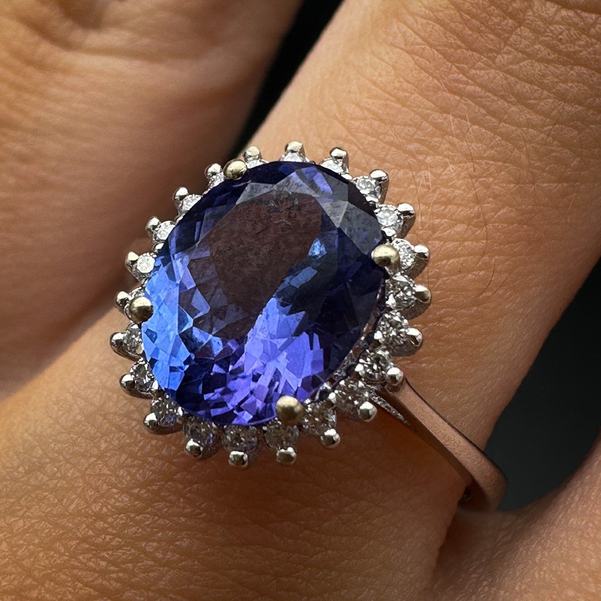 Bague Marguerite Tanzanite-photo-8