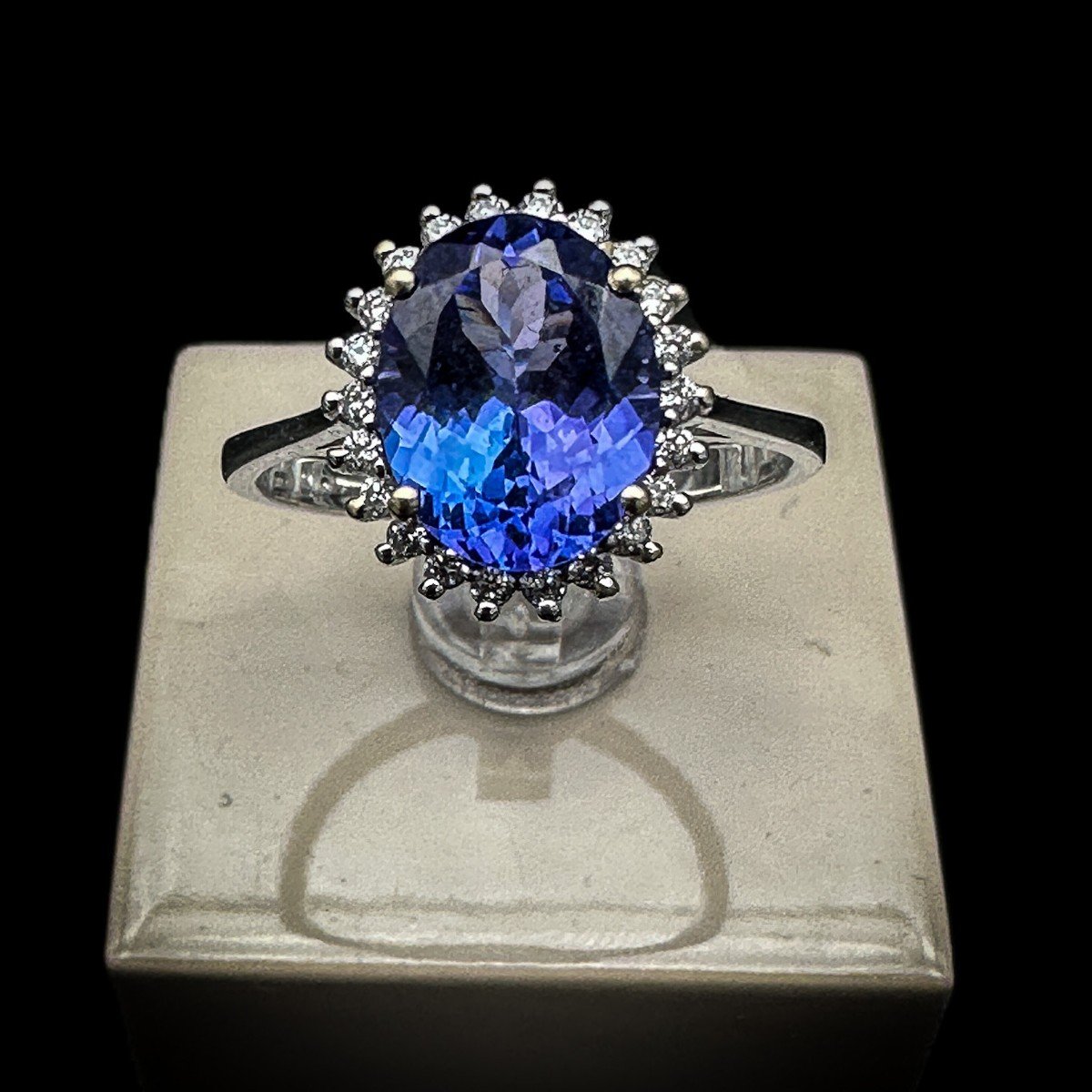Bague Marguerite Tanzanite