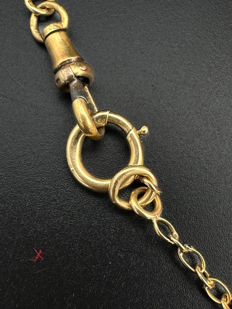 Splendid Long Necklace In Yellow Gold-photo-2
