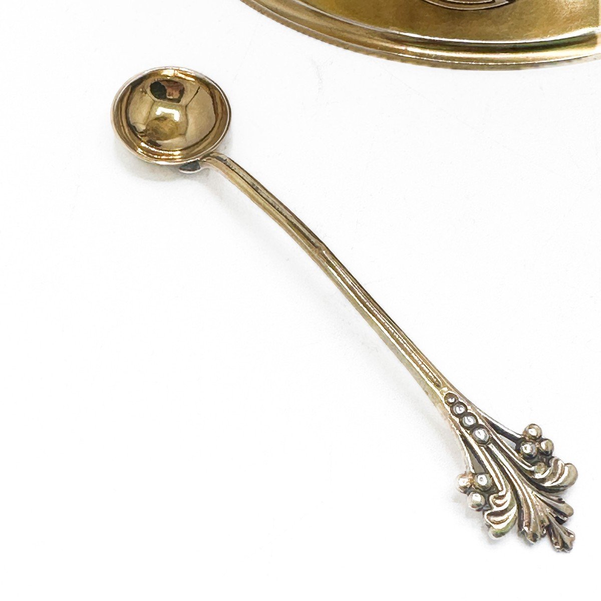 Vermeil Chalice In 900/1000 Silver Belgian Work Circa 1920 -photo-4