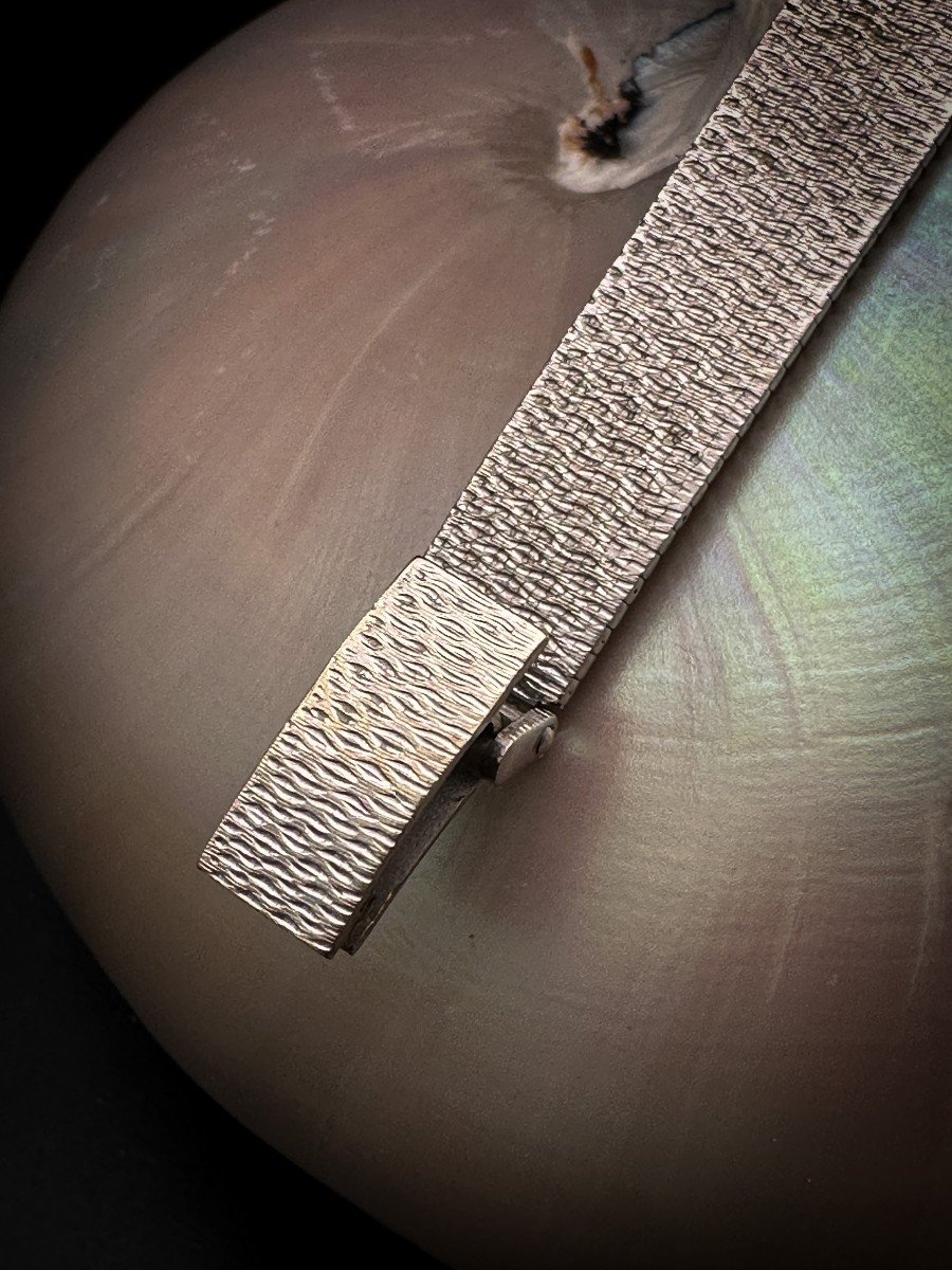 Omega Evening Watch In 18k White Gold-photo-2