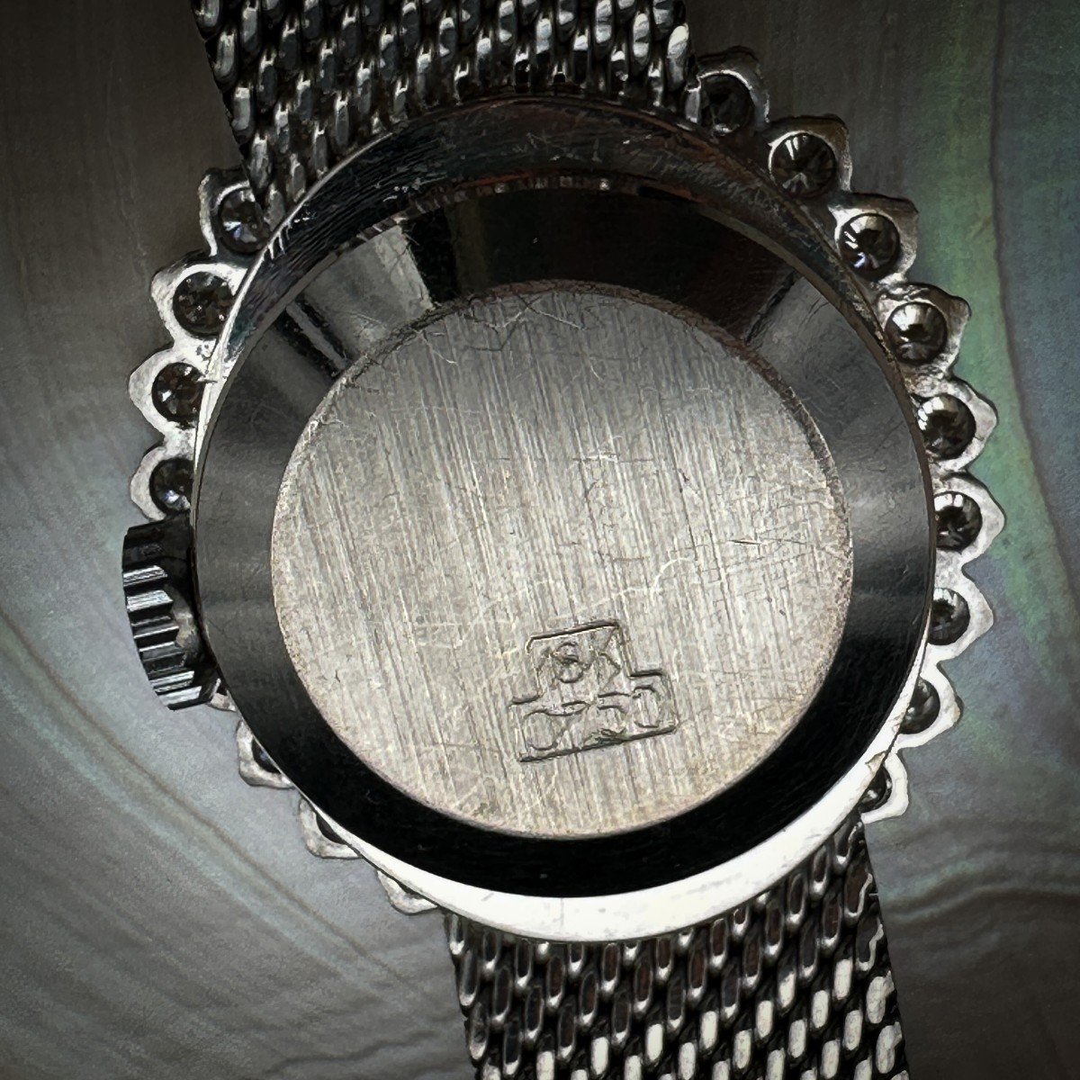 Omega Evening Watch In 18k White Gold-photo-4