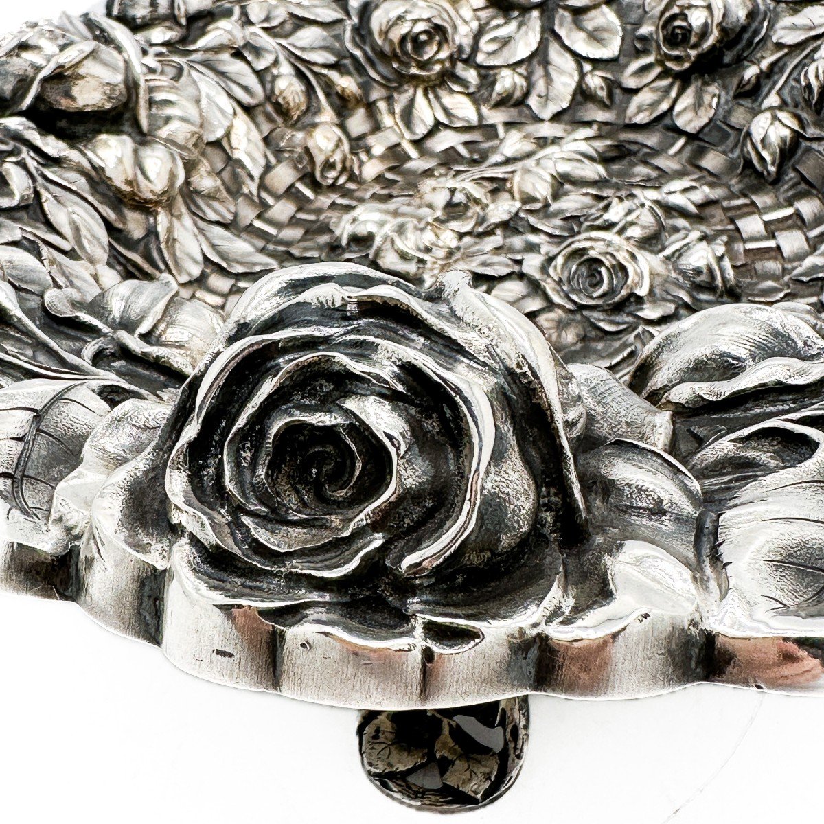 Portuguese Sterling Silver Centerpiece 834/1000-photo-1