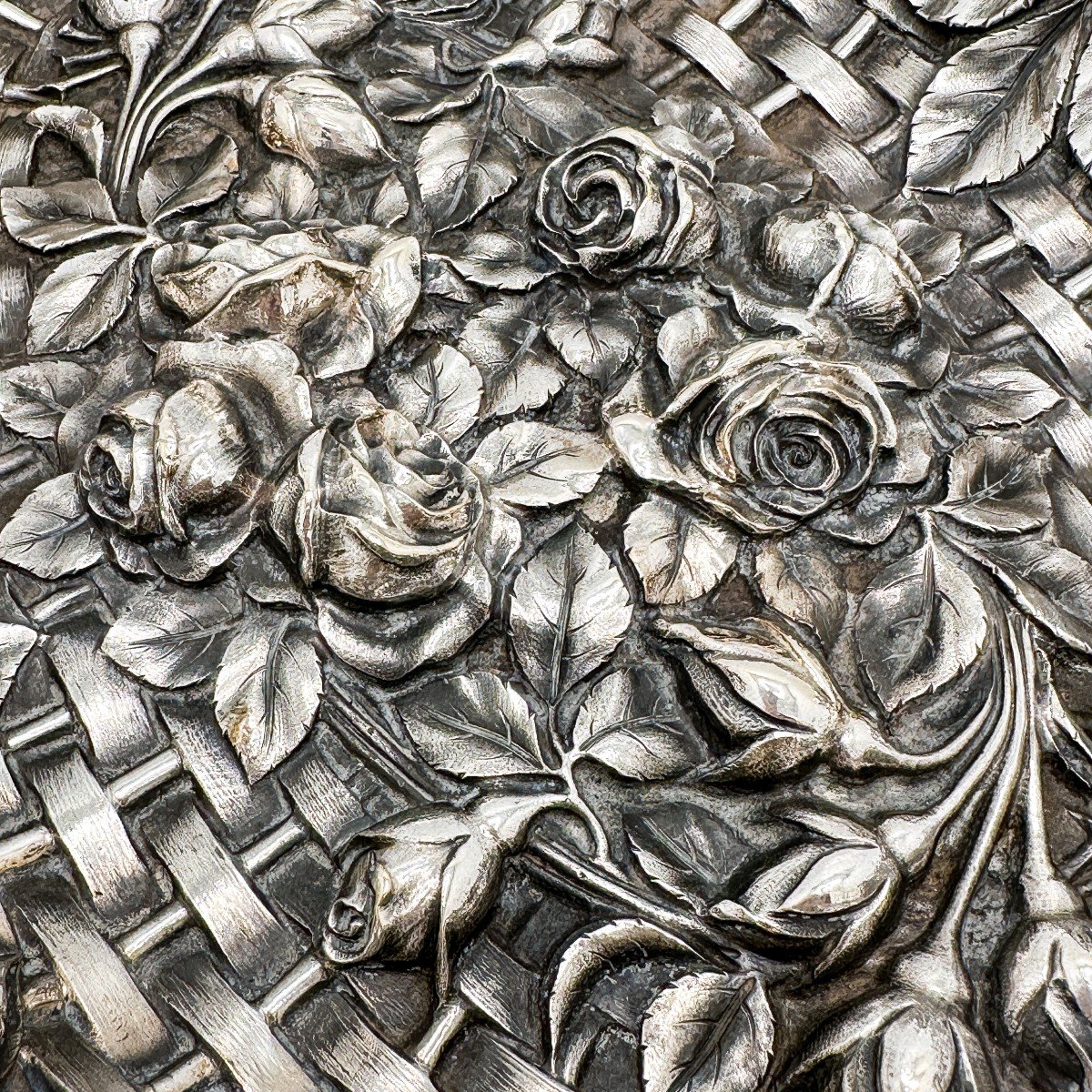 Portuguese Sterling Silver Centerpiece 834/1000-photo-5