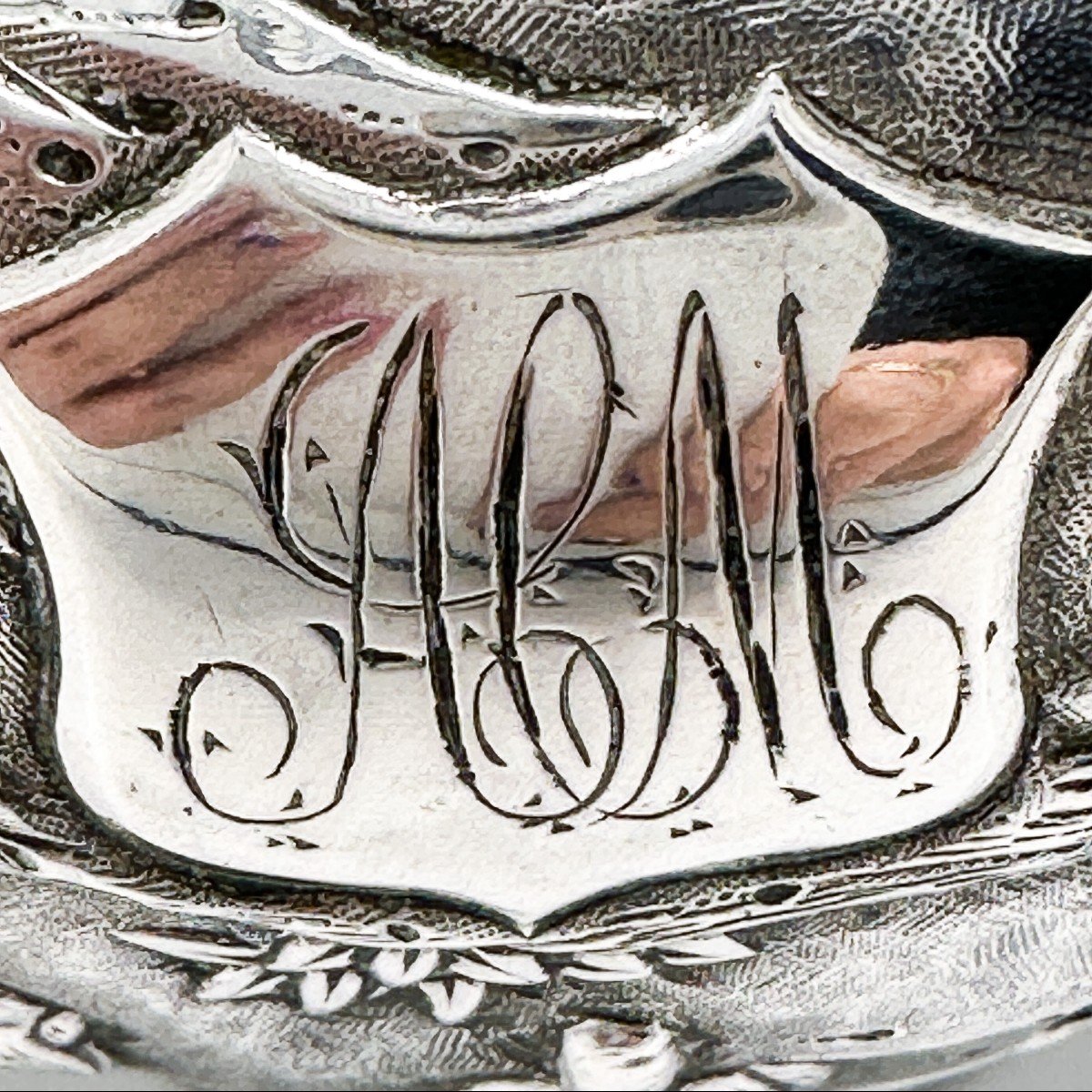 China Tea Service In Sterling Silver 2 Eme Half 19 Eme.-photo-4