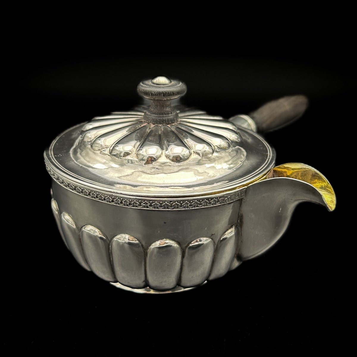 Russian “selfish” Chocolate Maker In Sterling Silver Moscow 1824 -photo-1