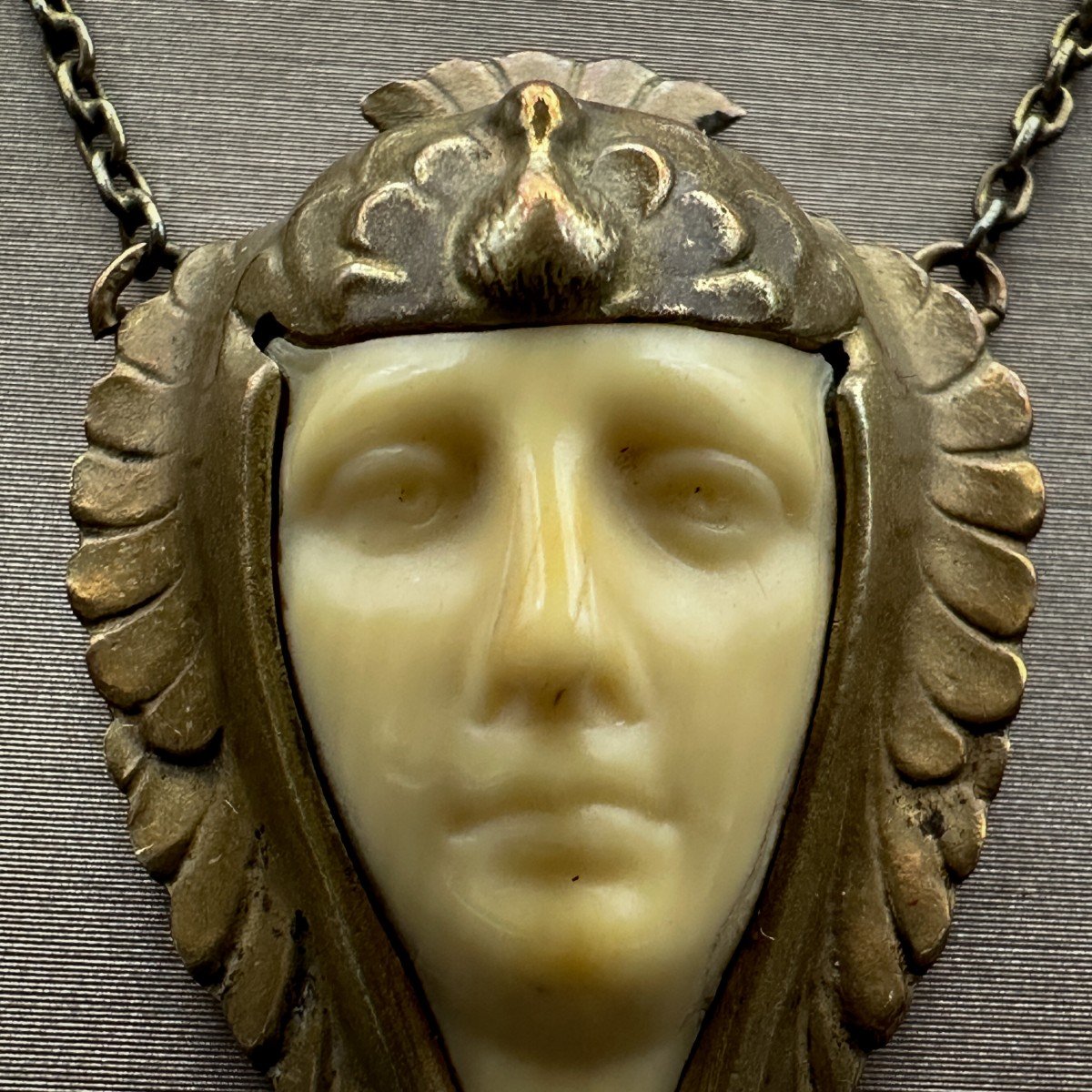 Collier Art Nouveau , Vers 1900-photo-3