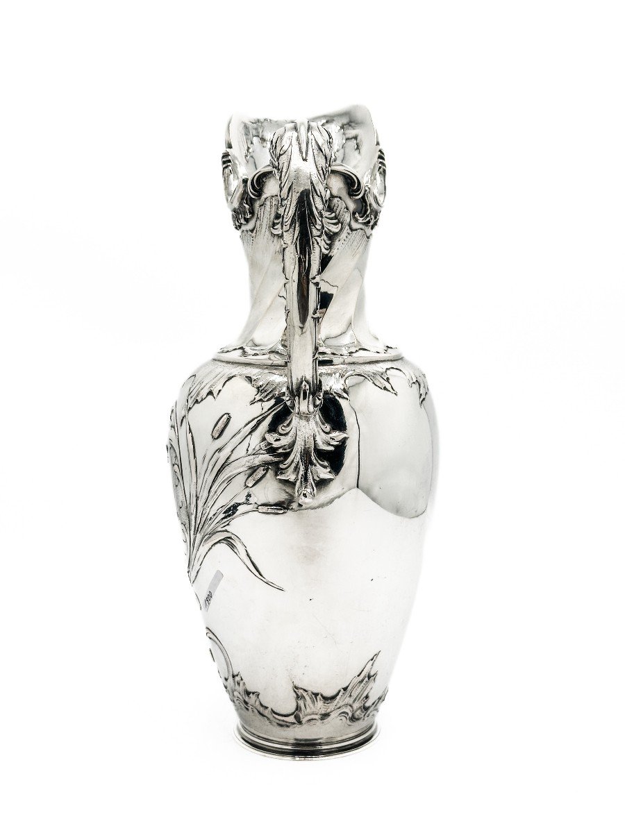 Wolfers Jug In Sterling Silver Circa 1890 -photo-2