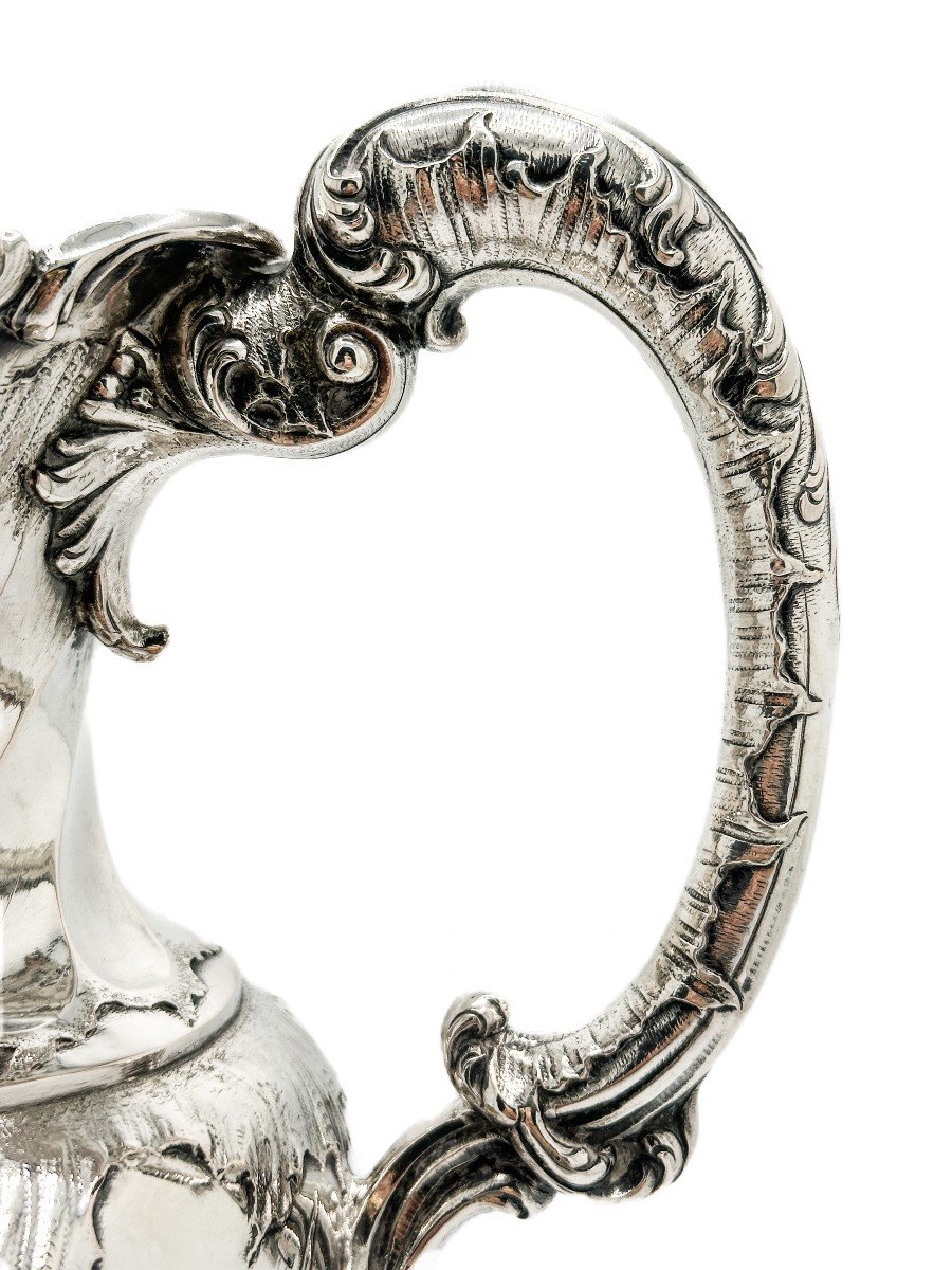 Wolfers Jug In Sterling Silver Circa 1890 -photo-5
