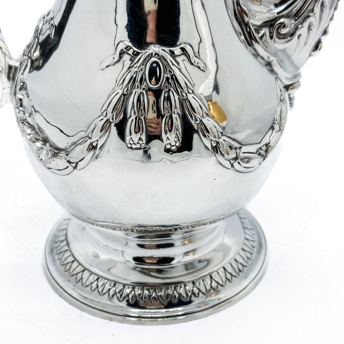   Cafetière En Argent Massif, époque XVIIIe, Londres 1777 – John Carter II  -photo-6