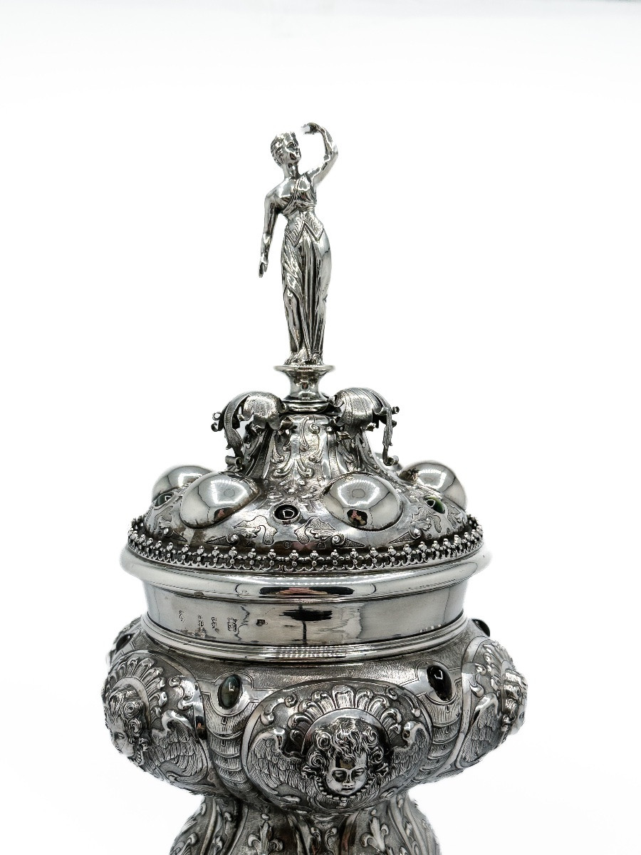 Solid Silver Hanau By Wilhelm Weinranck, Hanau, Late 19th Century  -photo-2